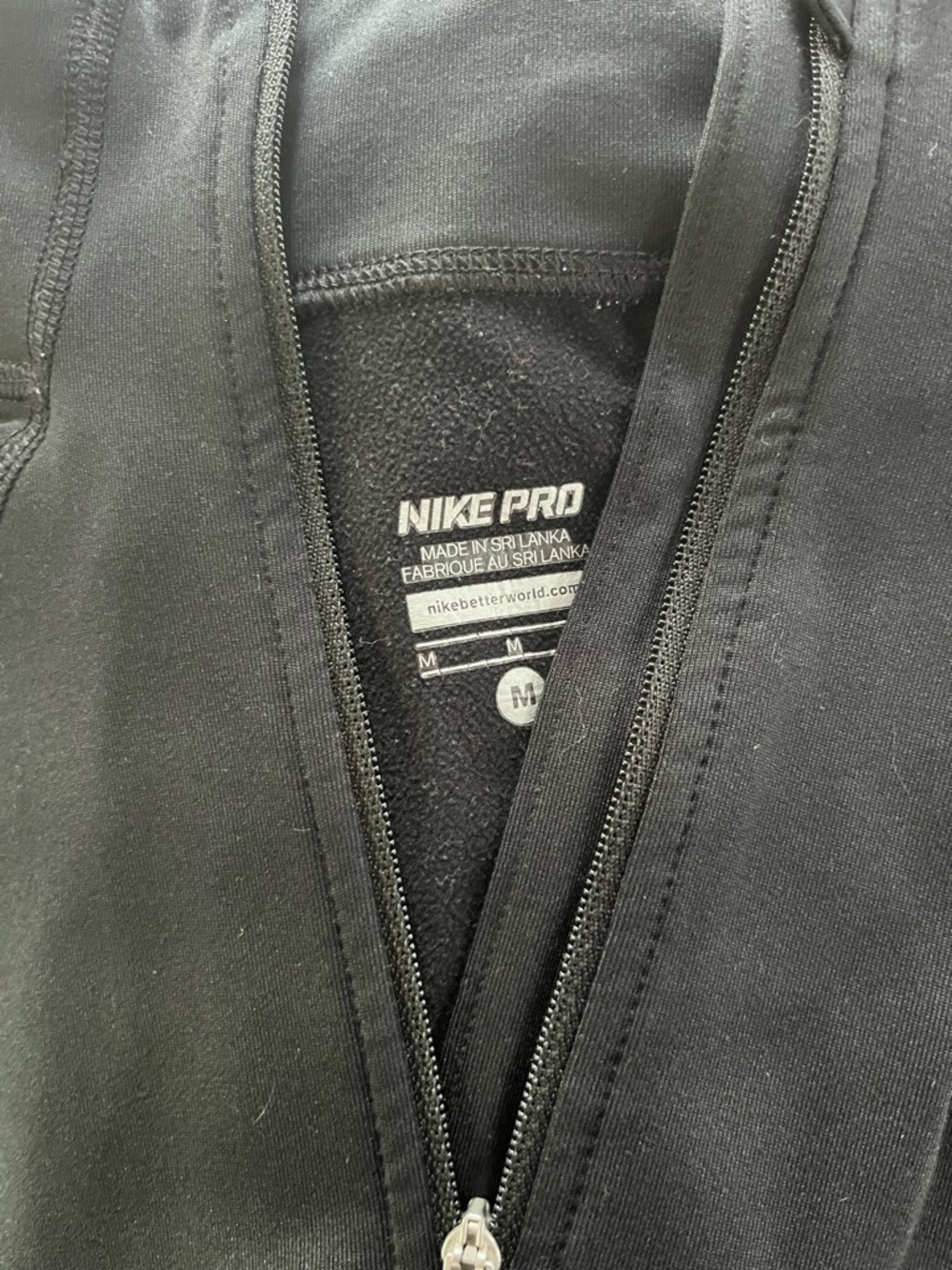 Nike Black Long-Sleeve Dri-FIT Half-Zip Top - Picture 3 of 3